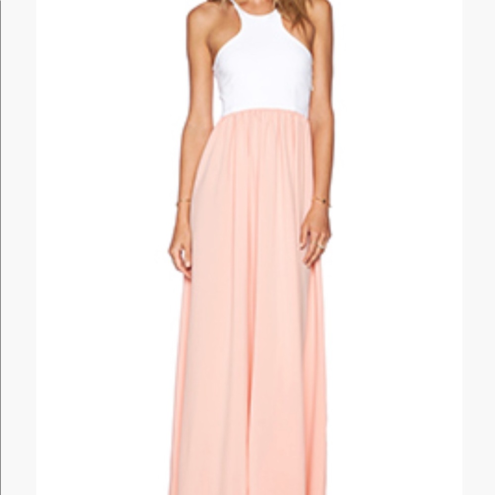 Donna Mizani Racer Front Gown Long